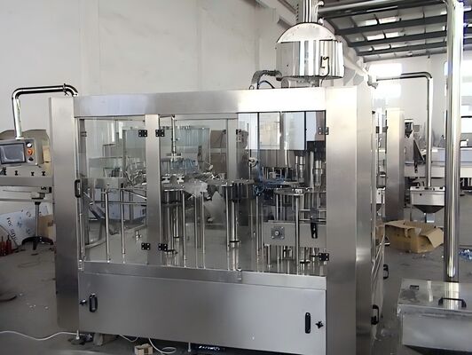 BMLY8-8-3 Bottle Filling, Filling, And Sealing 3-in-1 Liquid Filling Machine For  Water Cleaning, Detergent, Drinks,Skin Care Products, Dairy Products, Hair Care Products, Oil.