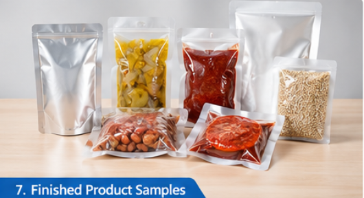 Automatic Premade Pouch Vacuum Packing Machine with 10-Station Bag Feeding and 12-Station Vacuum System