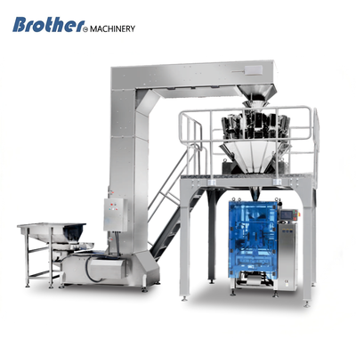 BMPVP Automatic Vertical Packing Machine with Multihead Scale Solution