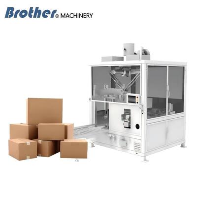 BMZX660A Cartoning Machine Flexible Robotic Case Packer 5-25 Boxes/Minute